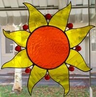 Sunfire Stained Glass Sun Catcher
